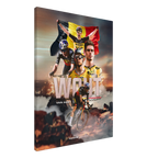 Toile - Wout van Aert (Édition champion de Belgique) - Obyke Studio