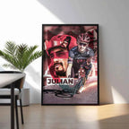 Poster Encadré - Julian Alaphilippe ( Tudor Pro Cycling Team )