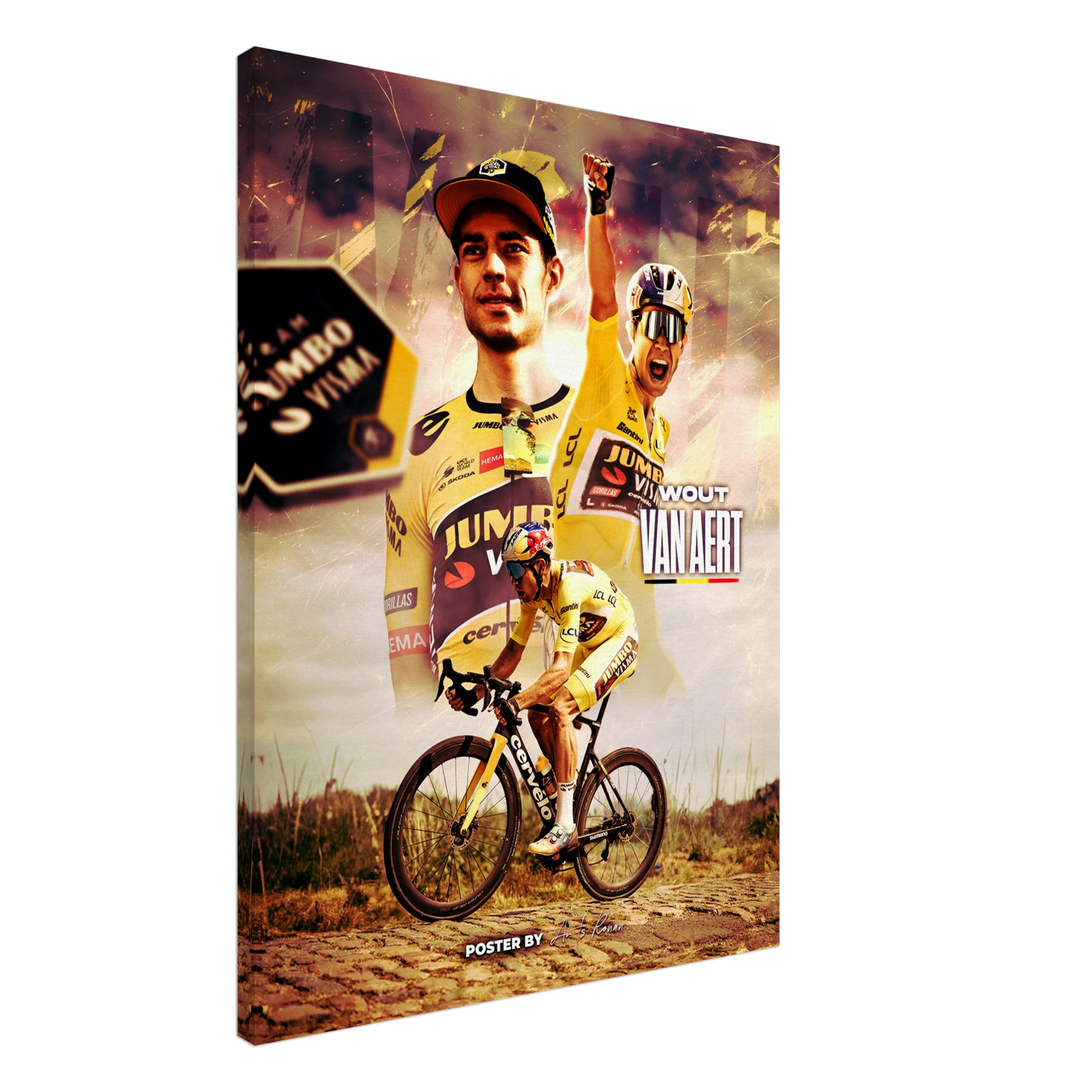 Toile - Wout Van Aert - Obyke Studio