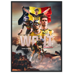 Poster Encadré - Wout Van Aert - Obyke Studio