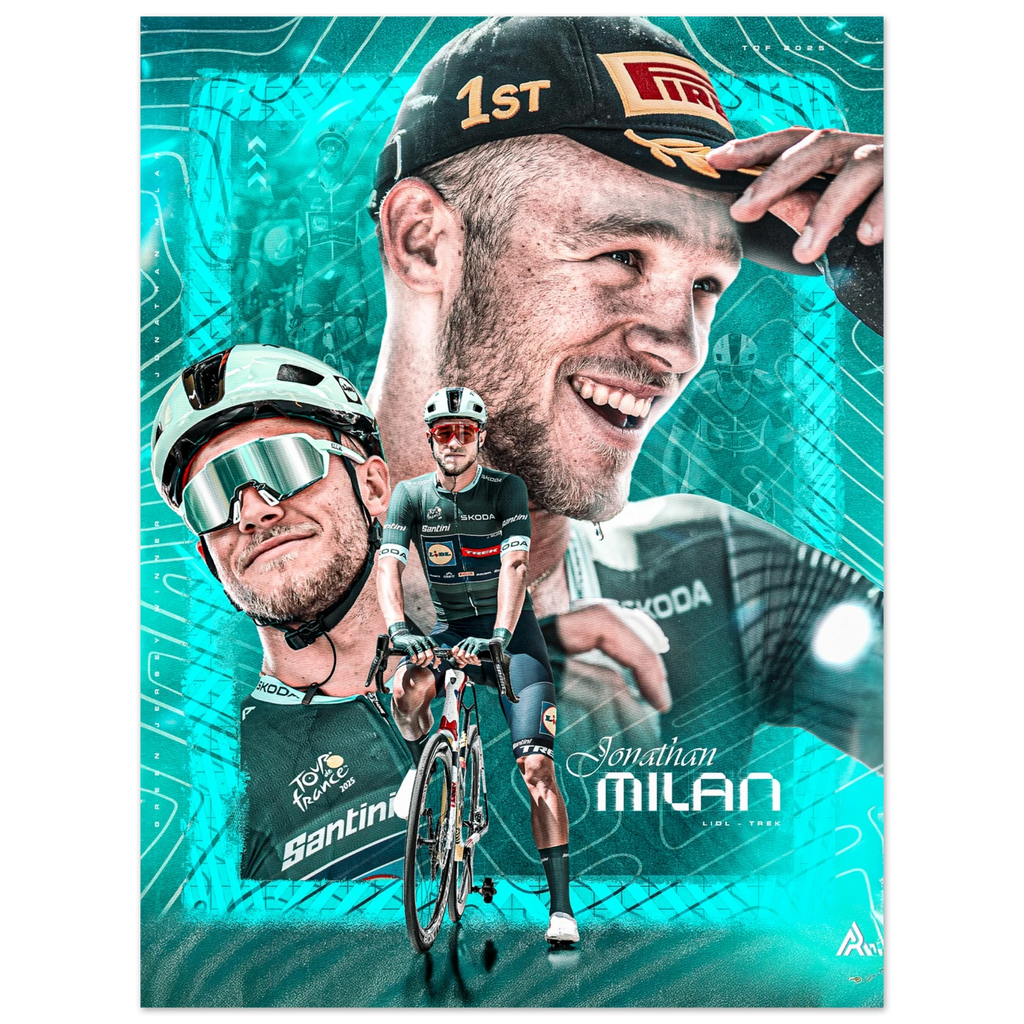 Affiche - Jonathan Milan ( Tour de France 2025 )