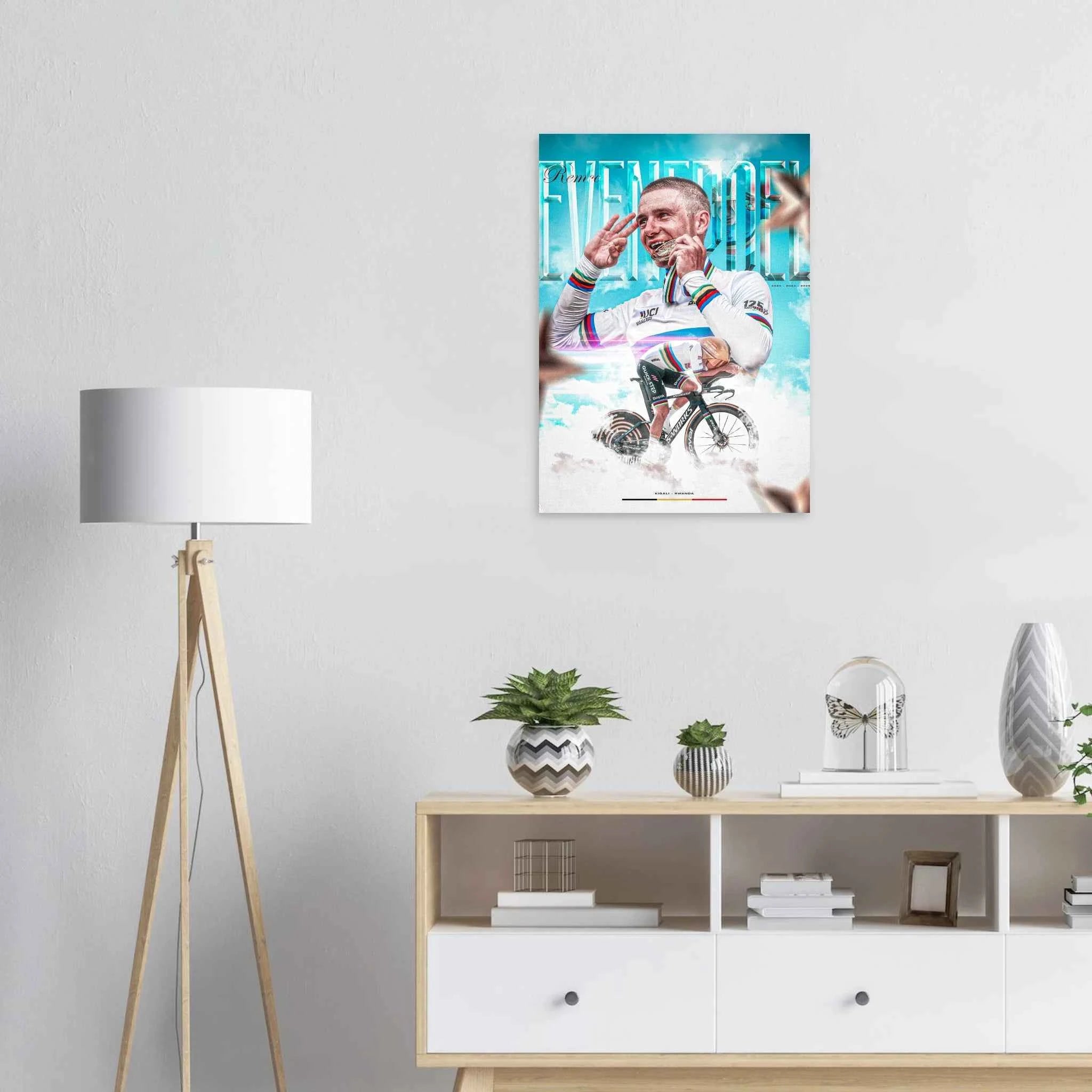 Affiche - Remco Evenepoel ( World Champ 2025 )