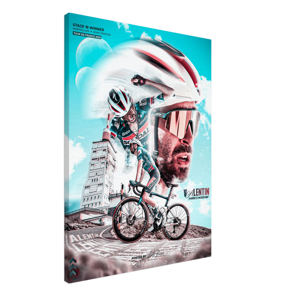 Toile - Valentin Paret-Peintre Victoire sur le Mont Ventoux - Obyke Studio