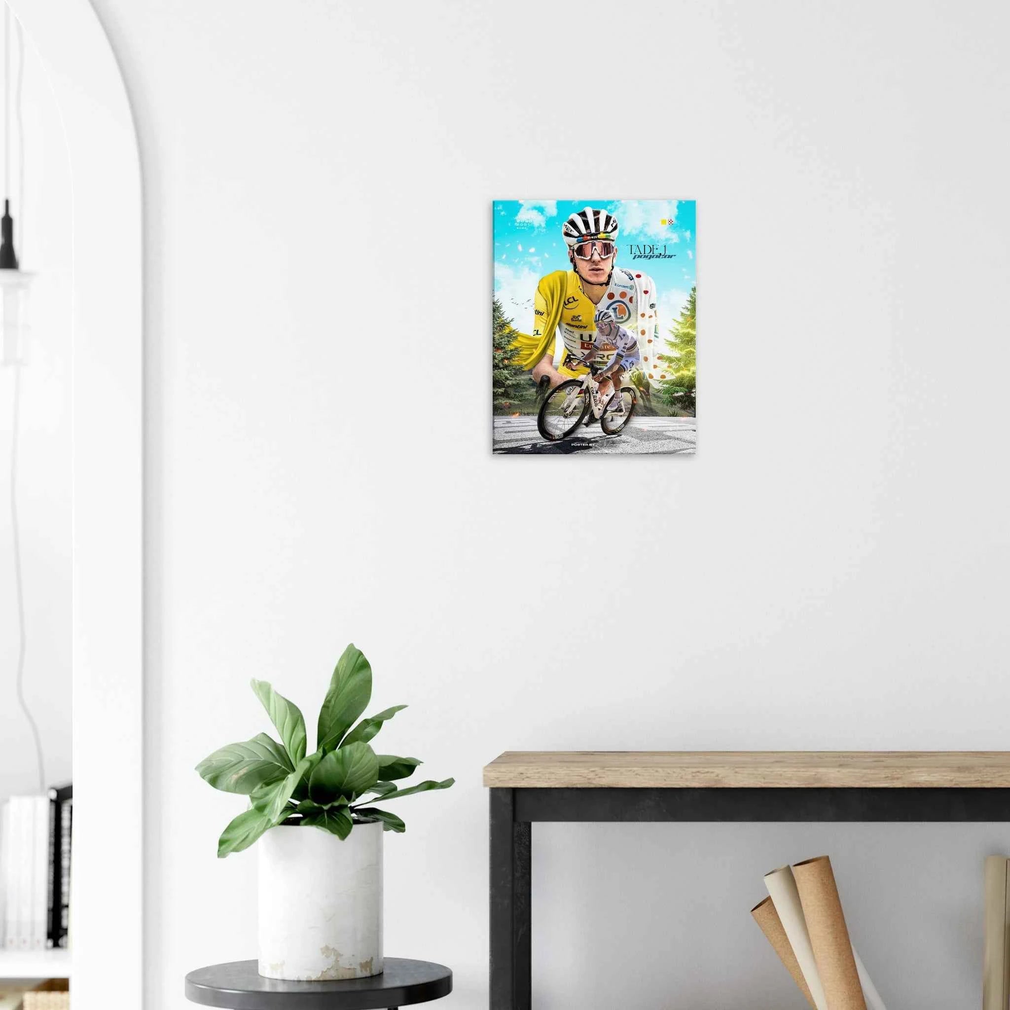 Toile - Tadej Pogacar (Édition TDF 2025)