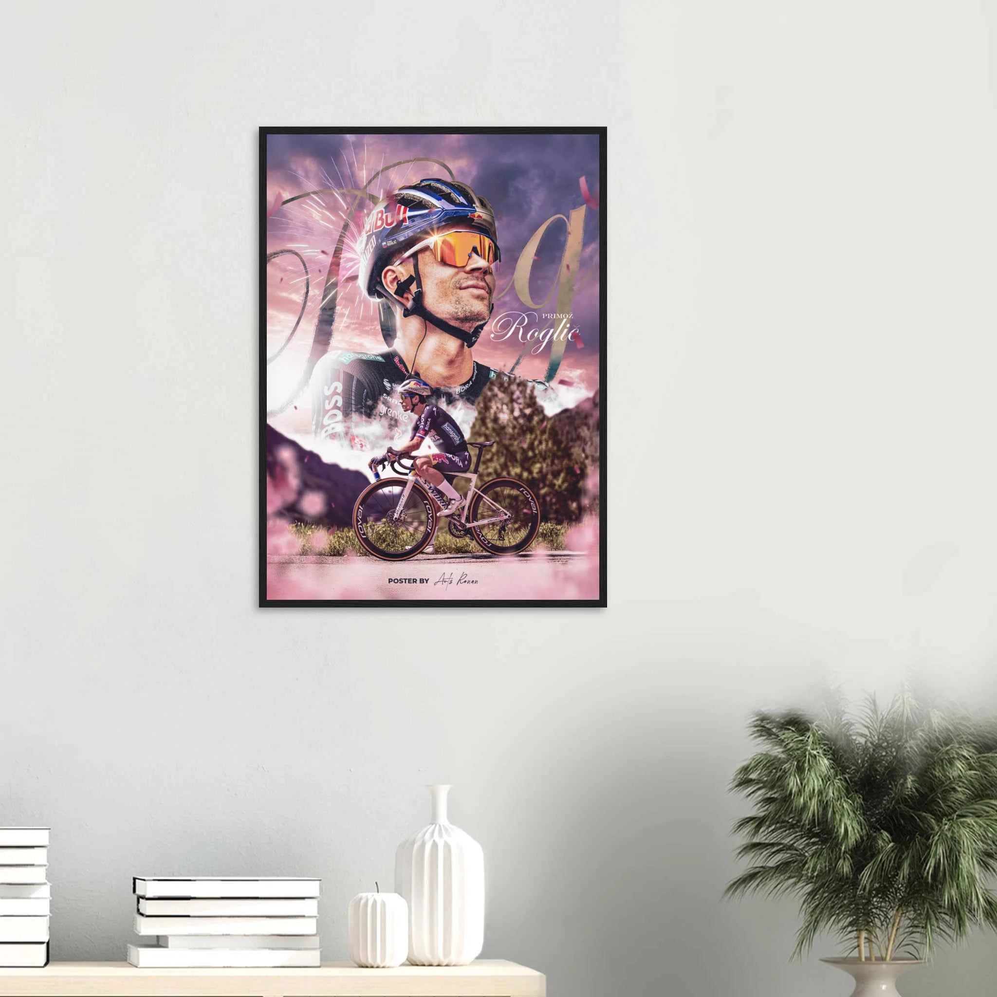 Poster Encadré - Primoz Roglic