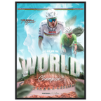 Poster Encadré - Tadej Pogacar ( Édition champion du monde 2025 ) - Obyke Studio