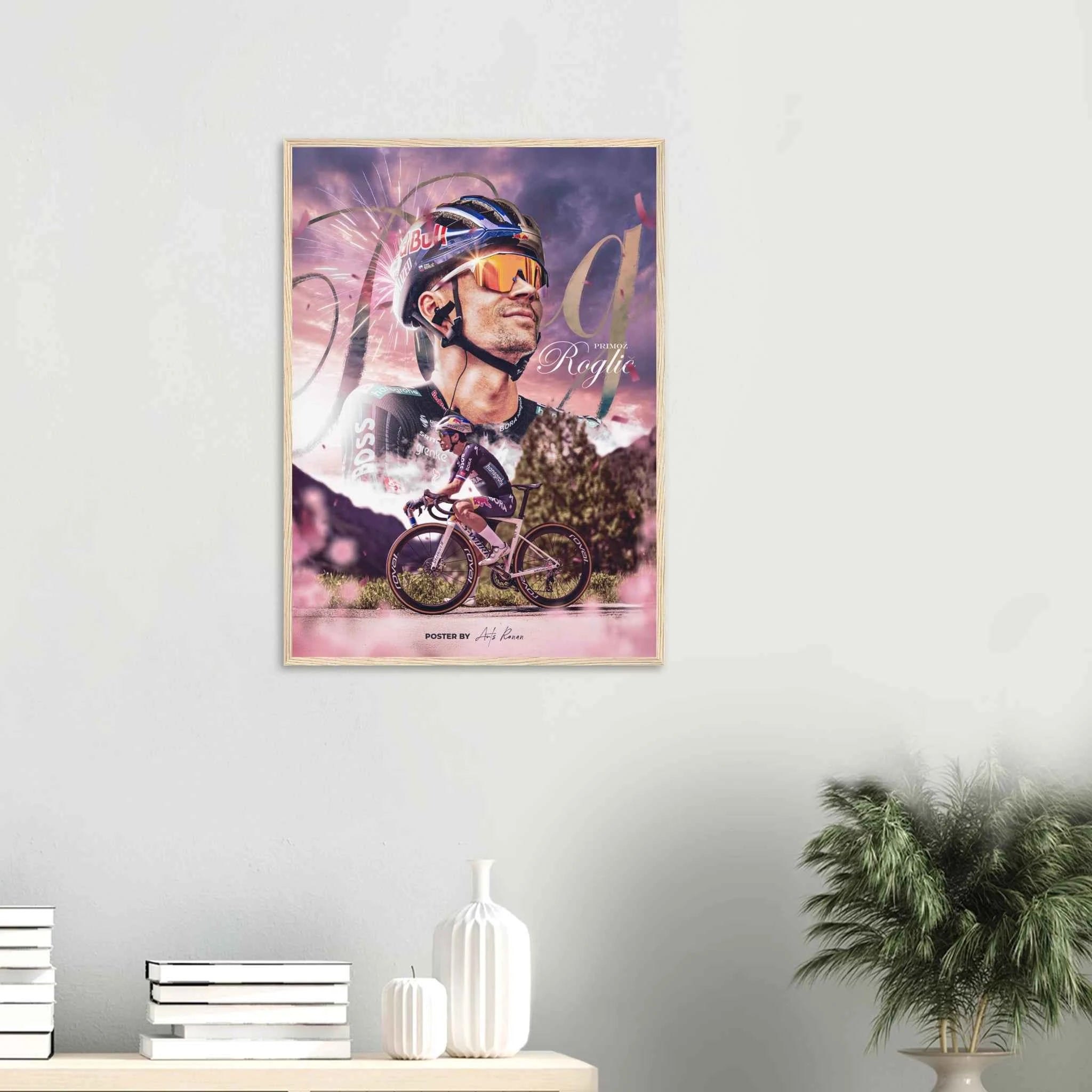 Poster Encadré - Primoz Roglic