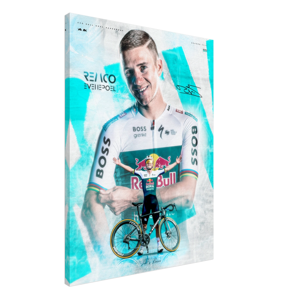 Toile - Remco Evenepoel ( RedBull - Bora Hansgrohe ) - Obyke Studio
