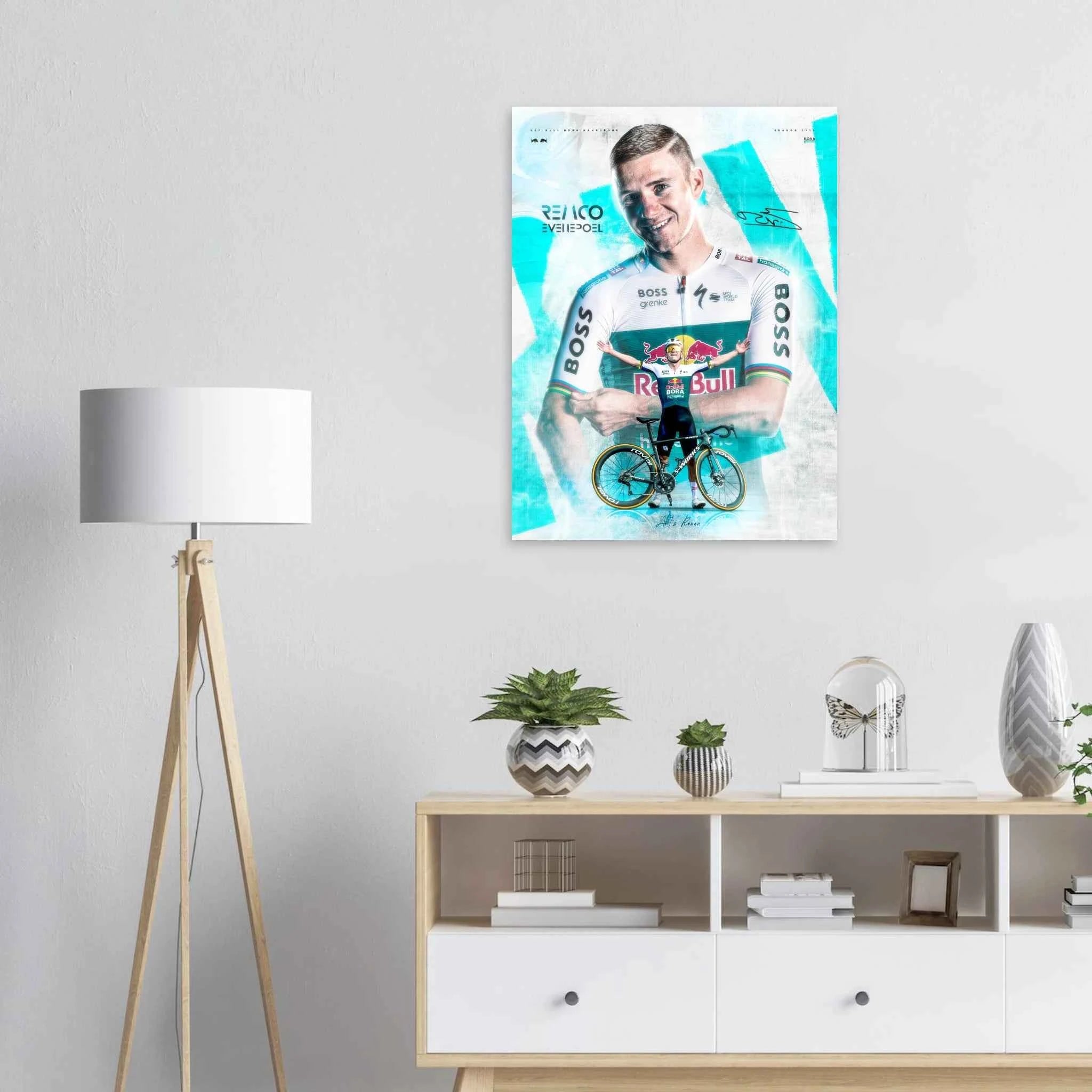 Affiche - Remco Evenepoel ( RedBull - Bora Hansgrohe )