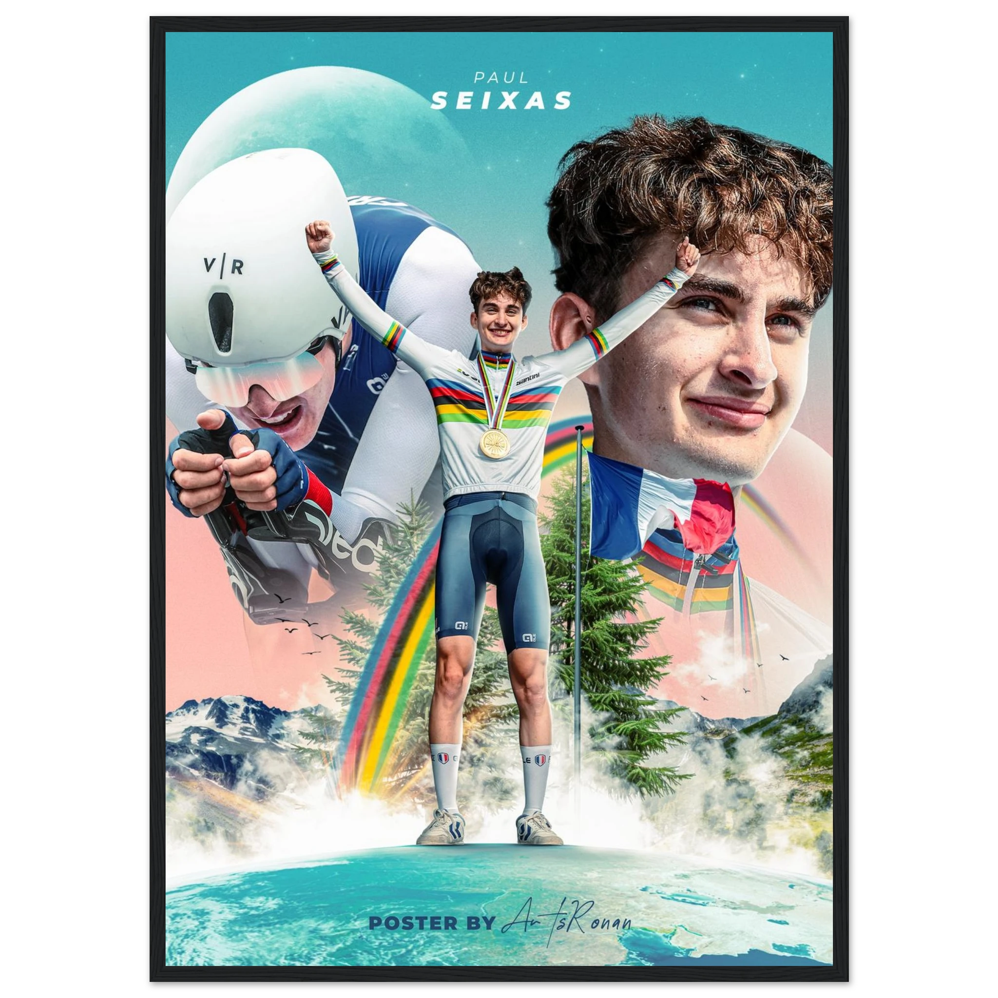 Poster Encadré - Paul Seixas - Obyke Studio