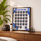 Poster encadré - Décathlon CMA CGM 2026 - Obyke Studio