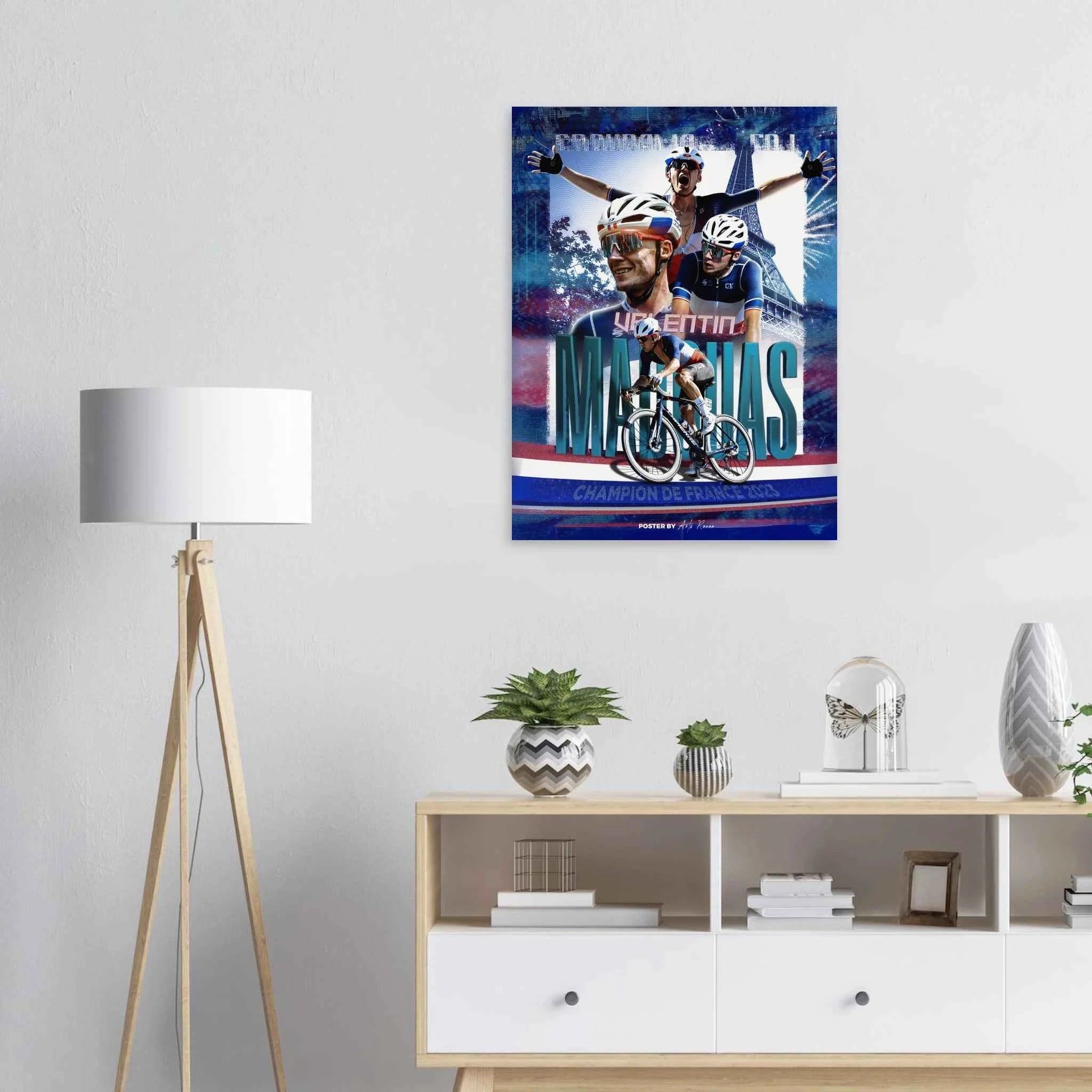 Affiche - Valentin Madouas ( Champion de France 2023 )