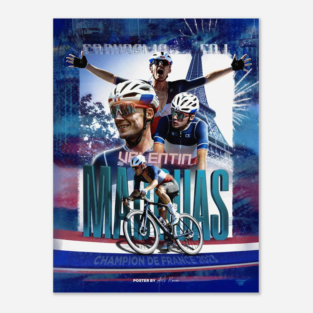 Affiche - Valentin Madouas ( Champion de France 2023 )