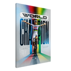 Toile - Tadej Pogacar World Champion 2024 - Obyke Studio