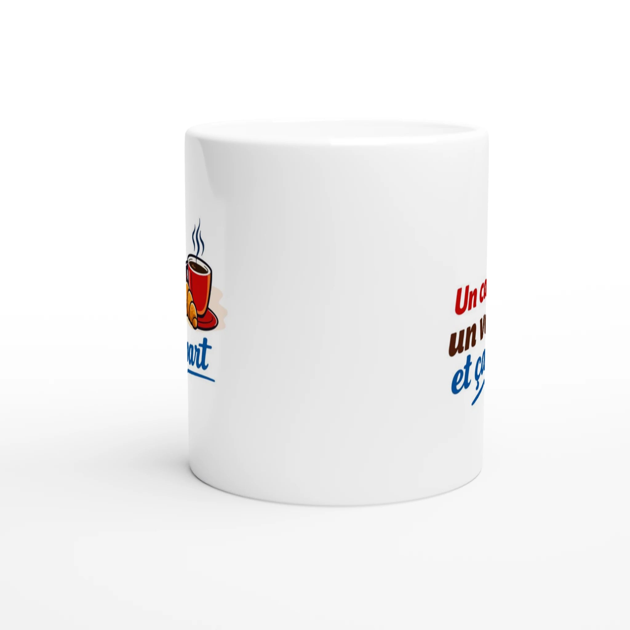 Mug "Un café, un vélo, et ça repart" - Obyke Studio