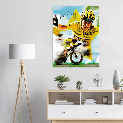 Affiche - Jonas Vingegaard ( TDF 2022-2023 )