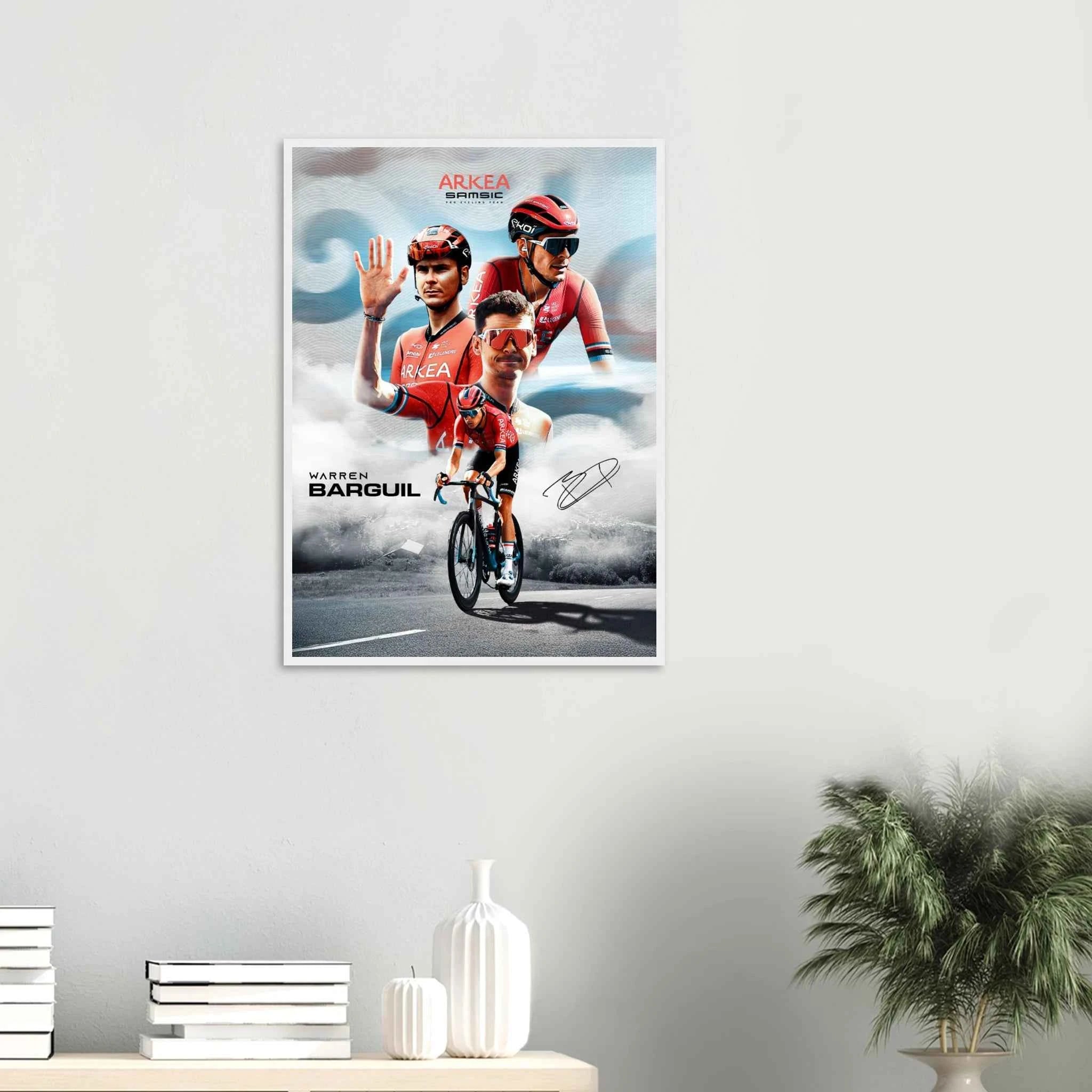 Poster Encadré - Warren Barguil