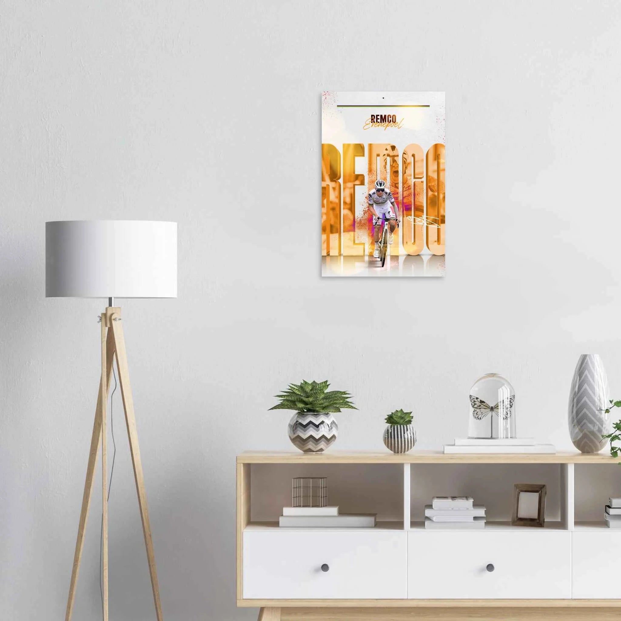 Affiche - Remco Evenepoel ( Édition Arc-En-Ciel 🌈 )