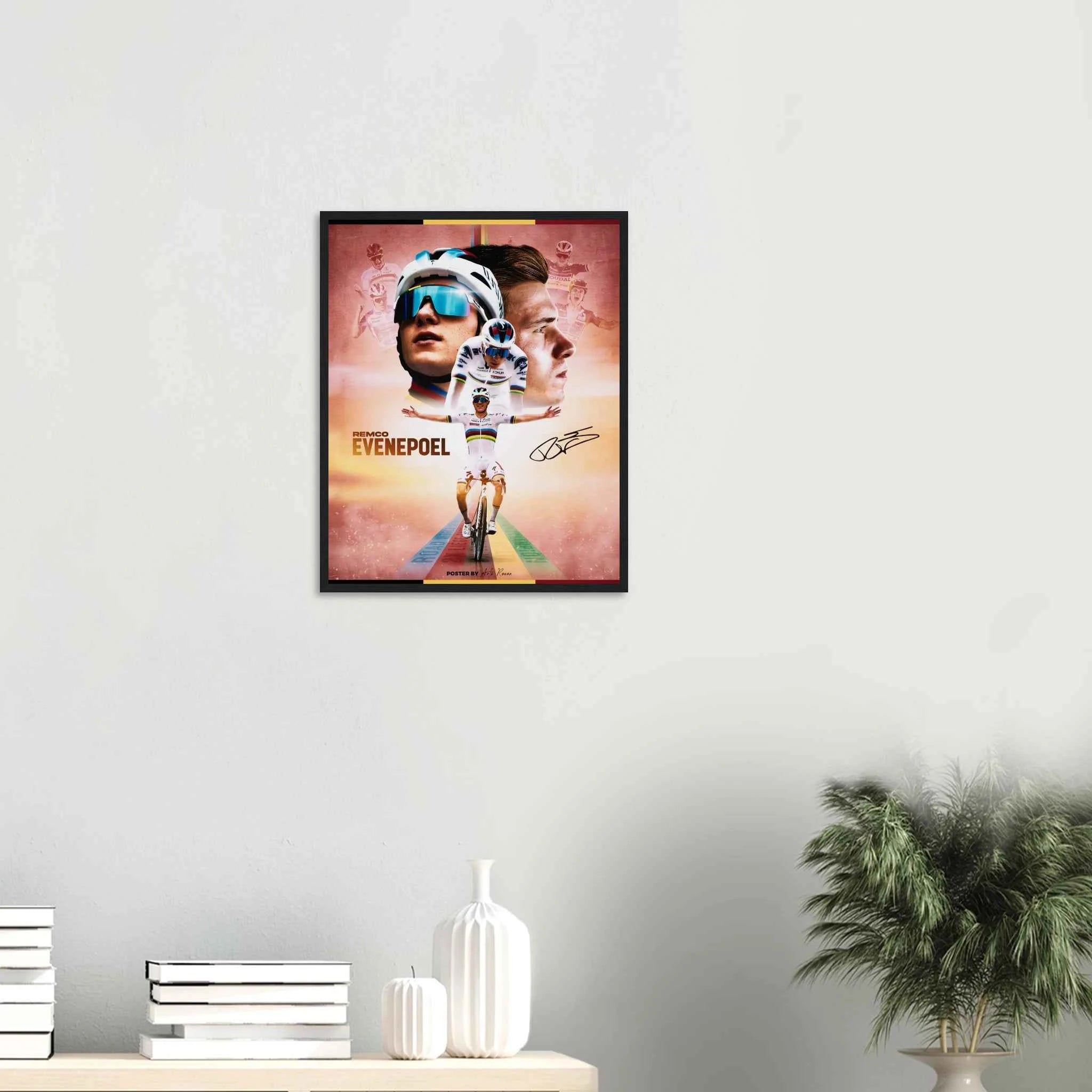 Poster Encadré - Remco Evenepoel