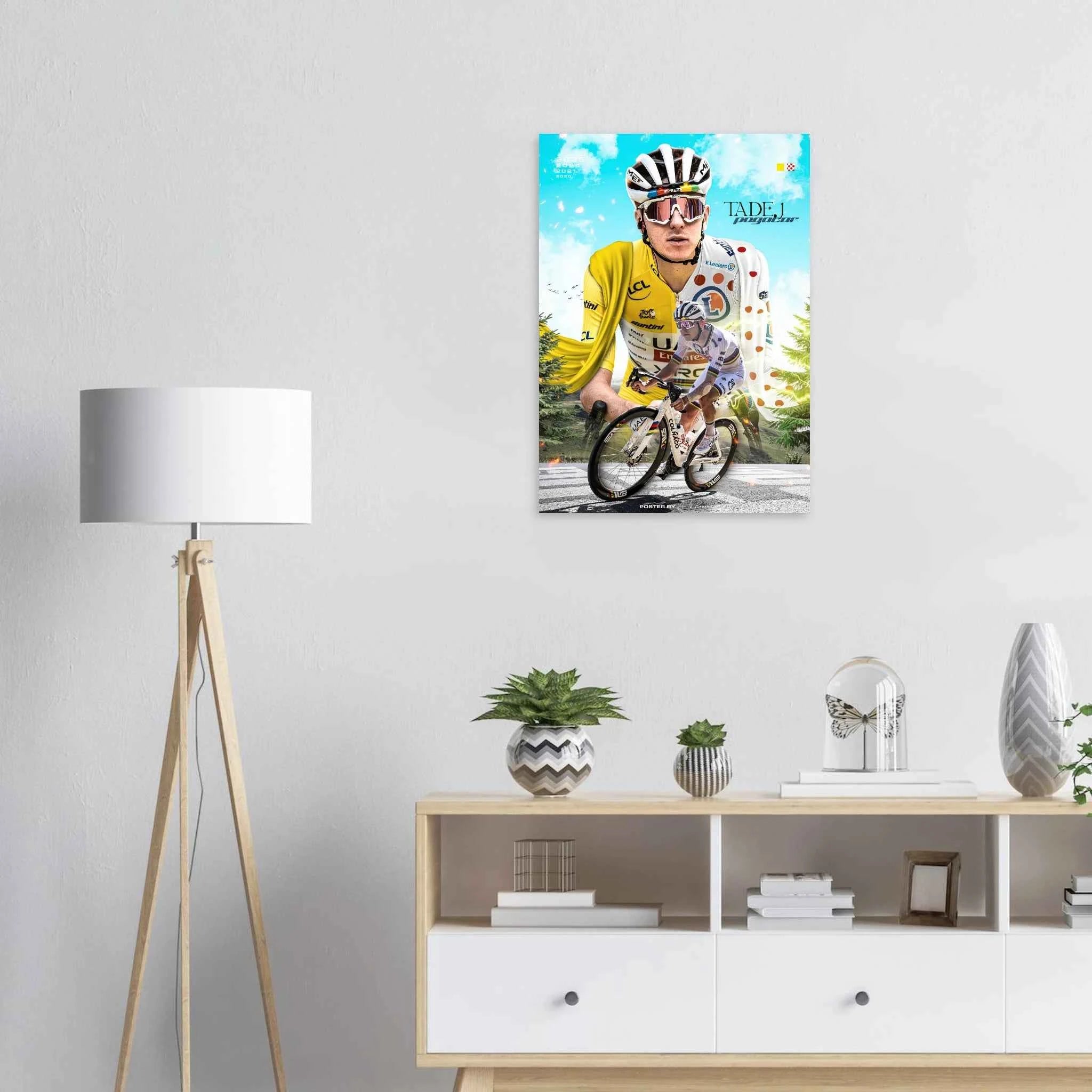 Affiche - Tadej Pogacar ( Tour de France 2025 )