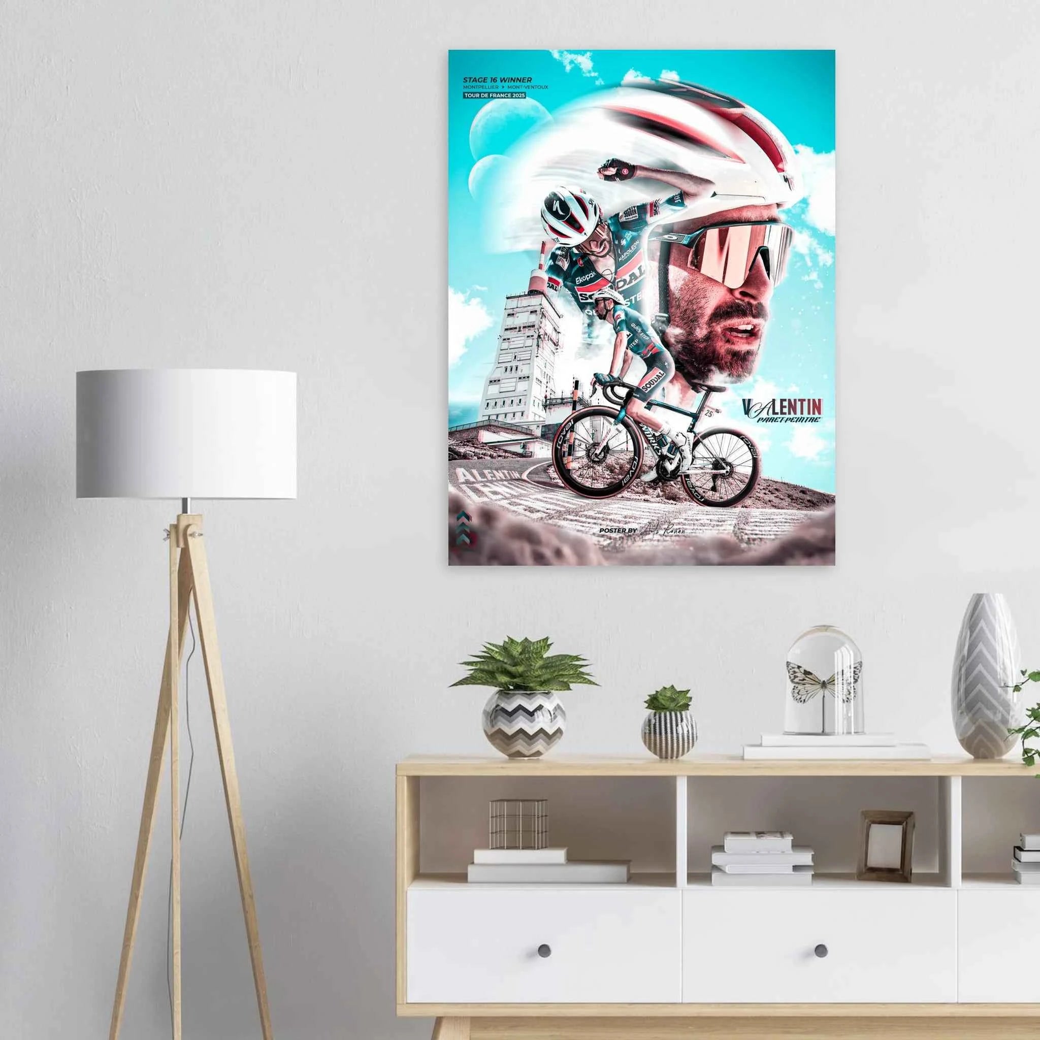 Affiche - Valentin Paret-Peintre ( Édition Tour de France 2025 )