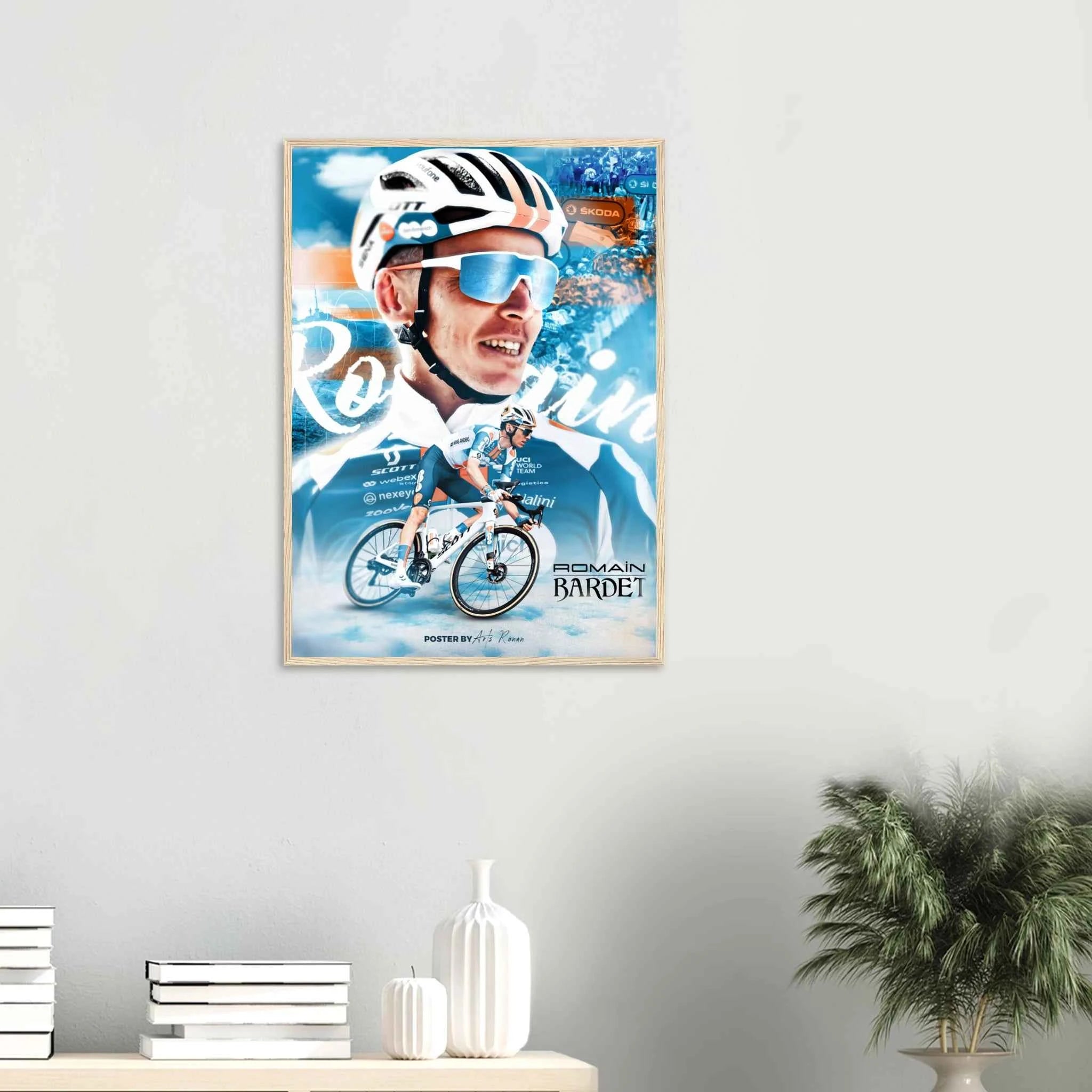 Poster Encadré - Romain Bardet