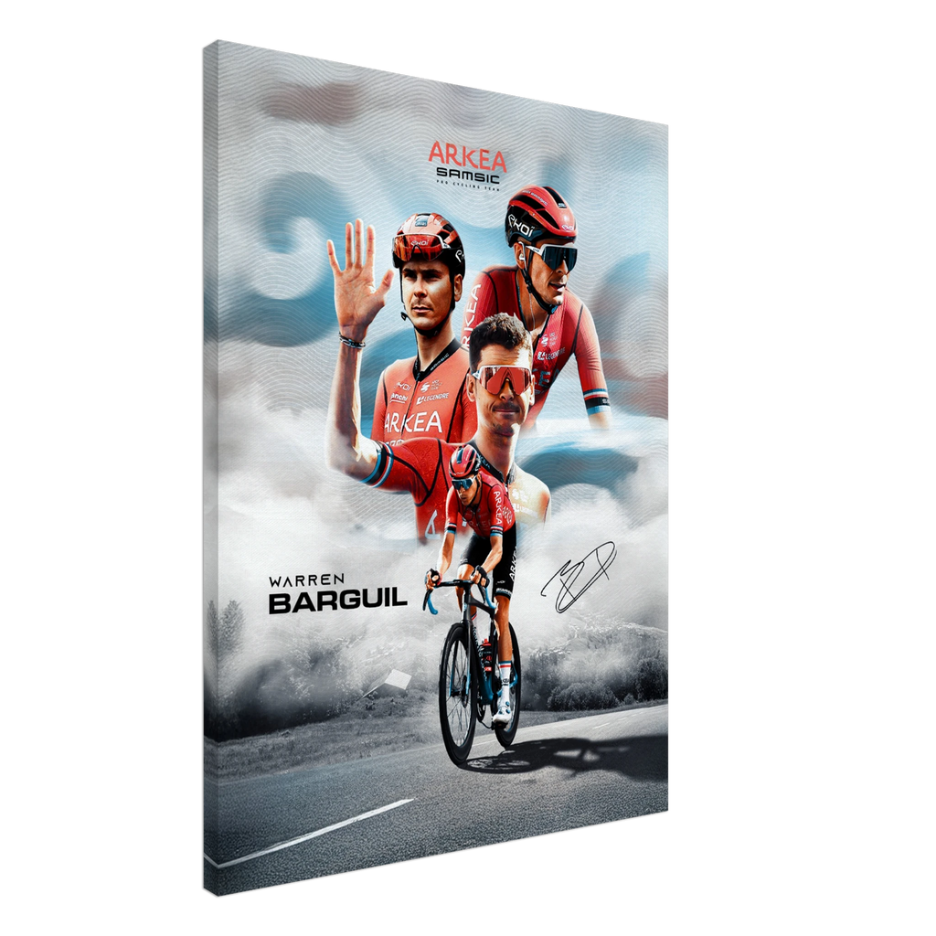 Toile - Warren Barguil - Obyke Studio