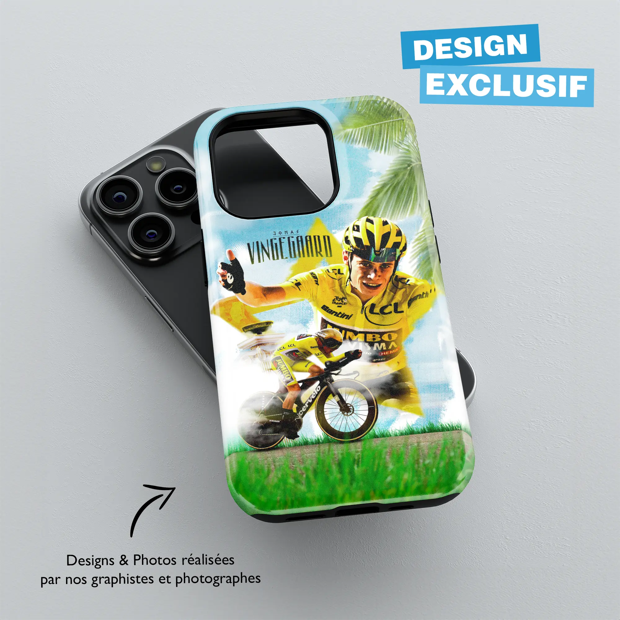 Coque - Jonas Vingegaard (Tour de France) - Obyke Studio