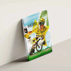 Toile - Jonas Vingegaard ( Édition Maillot Jaune )