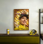 Poster Encadré - Pauline Ferrand Prévot - Obyke Studio