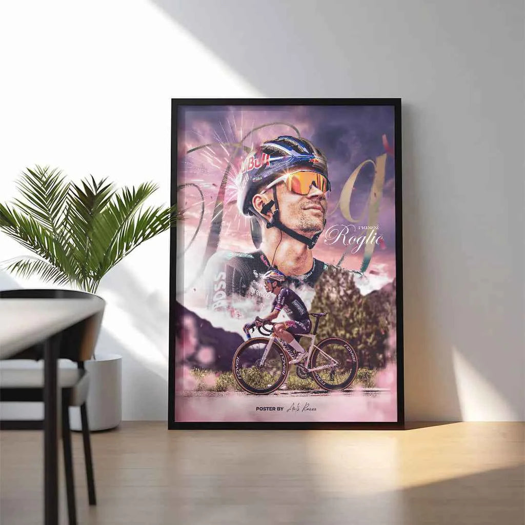 Poster Encadré - Primoz Roglic