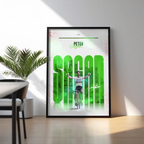 Poster Encadré - Peter Sagan (édition Arc-En-Ciel 🌈) - Obyke Studio