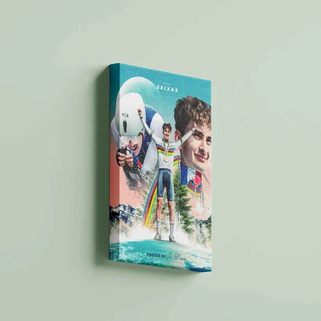 Toile - Paul Seixas (Champion du Monde CLM Junior)