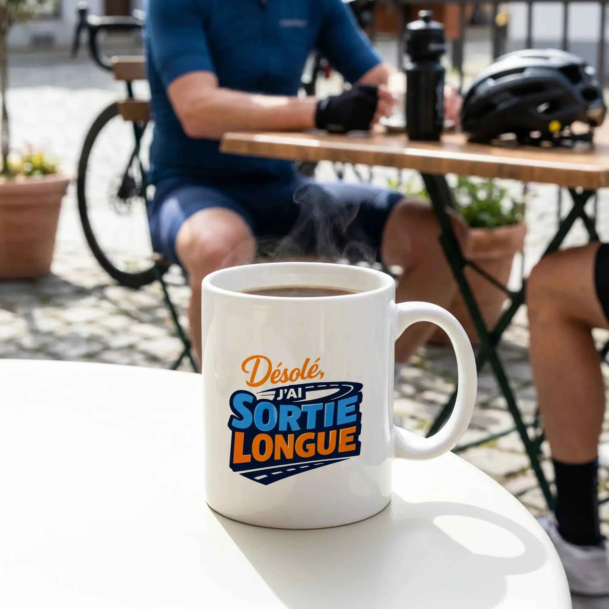 Mug "Désolé, j'ai sortie longue"