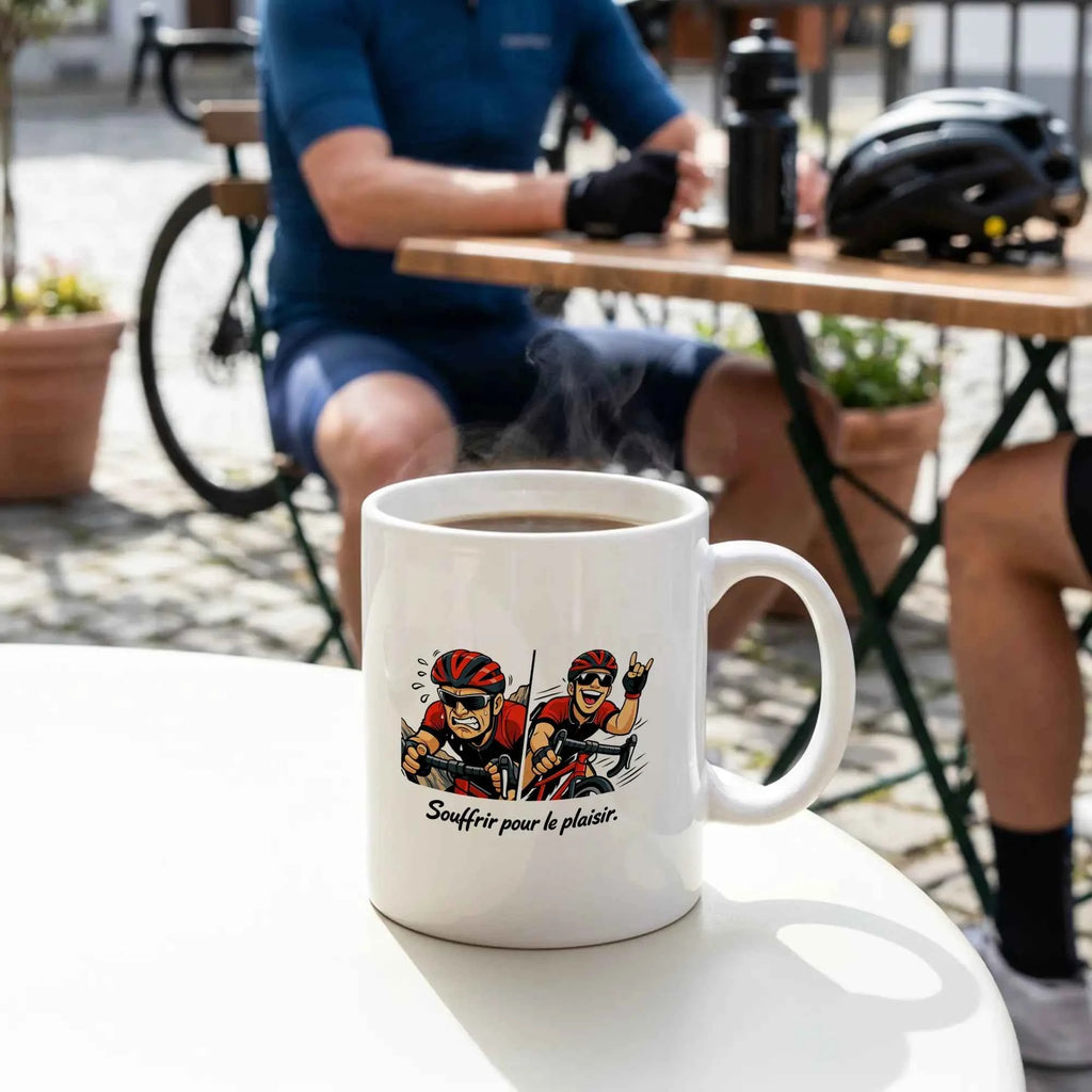 Mug "Souffrir pour le plaisir"