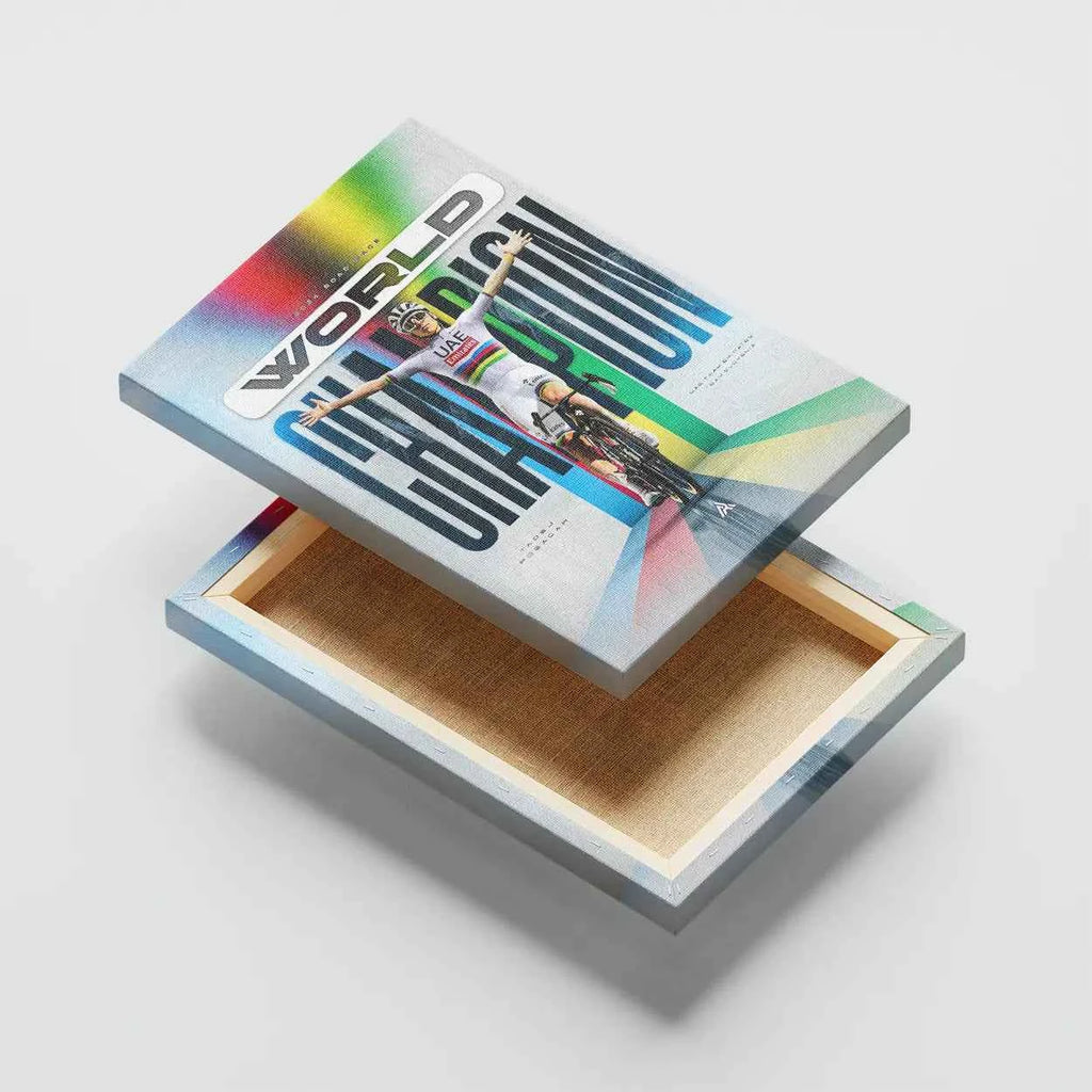 Toile - Tadej Pogacar World Champion 2024