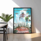 Poster Encadré - Tadej Pogacar ( Édition champion du monde 2025 )