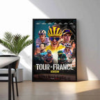 Poster Encadré - Série Netflix Tour de France 2024