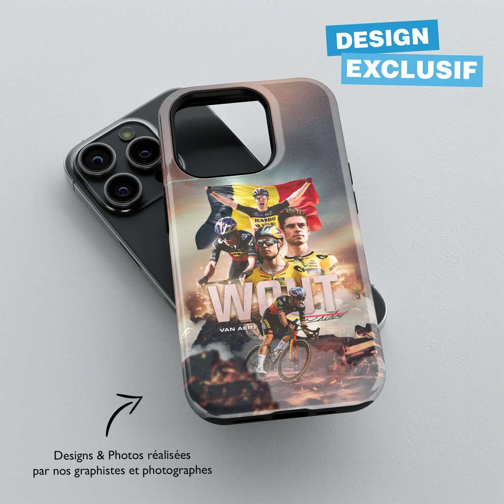 Coque - Wout Van Aert (Champion de Belgique) - Obyke Studio